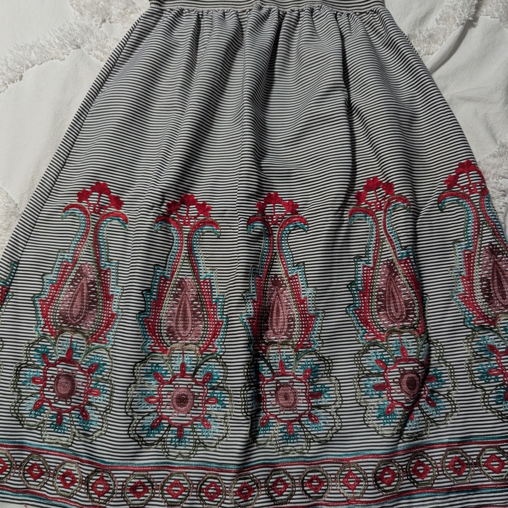 Embellished Midi Skirt
